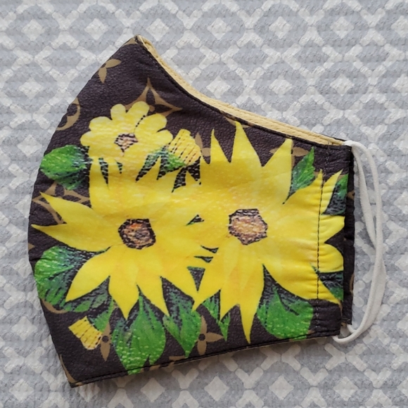 Yellow ๐ป Handmade Face Mask - Picture 2 of 6